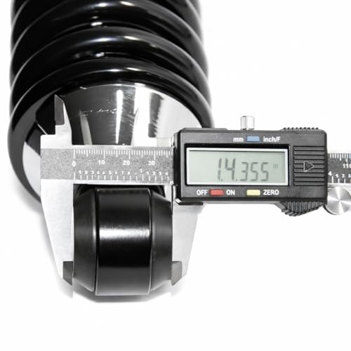 1 Pair Rear Street Rod Coil Over Shock w/300 Pound Black Coated Springs - size: Spring Rate 300Pound