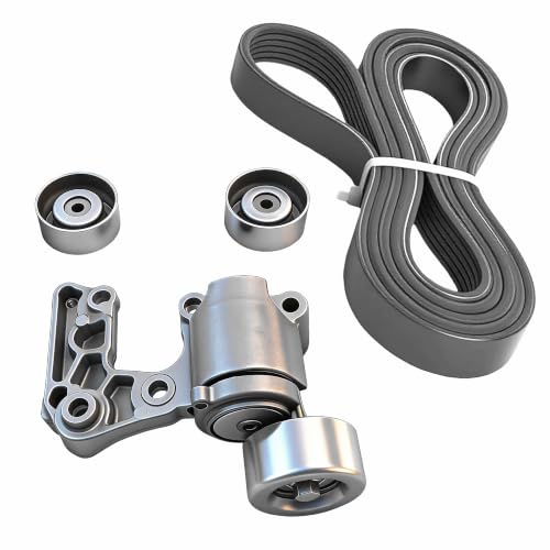 Serpentine Drive Belt Tensioner and Idler Pulley Kit For Toyota Avalon - size: 90K-38410A
