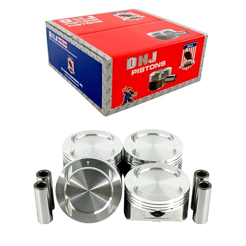 DNJ P167.40 Oversize Piston Set for 2006-2020 Chrysler, Dodge, Hyundai, Jeep, Kia 200, Avenger, Caliber 2.4L L4 16V DOHC 2359cc - size: 3. Oversize 0.40 in. (1.00mm)