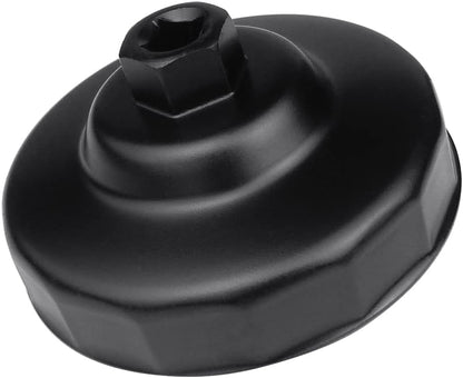 93mm 15 Flutes Oil Filter Wrench for Dodge Ram Cummins Oil Filters, Steel Oil Filter Socket Removal Tool for 5.9/6.7 Cummins Diesel