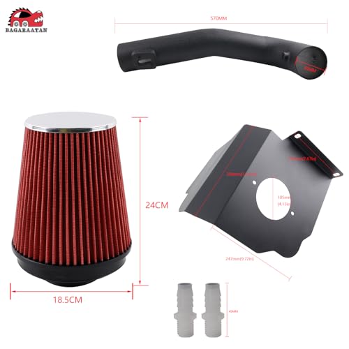 Cold Air Intake for 2014-2019 Chevy/GMC/Cadillac 5.3L 6.2L V8 BK - color: 14-20 Chevy/GMC/Cadillac 5.3L 6.2L V8-BK