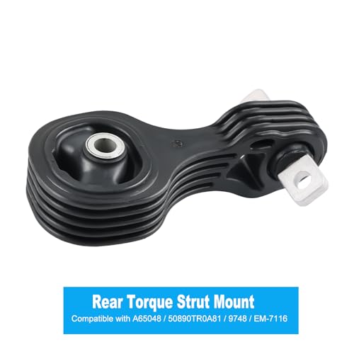 JDMON Engine Rear Torque Strut Mount Replacement for Honda Civic 2012 2013 2014 2015 Compatible with A65048 / 50890TR0A81 / 9748 / EM-7116 - size: 1PCS-Compatible with 2012-2015 Civic