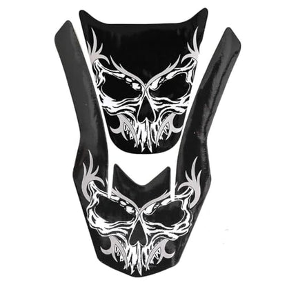 Skull Dirt Pit Bike Decals Stickers Graphics Kit Plastic Fender Fairing Sticker for CRF50 XR50 110cc 125cc SSR Taotao Baja SDG Offroad Motorcycle 50cc 70cc 90cc 110cc 125cc