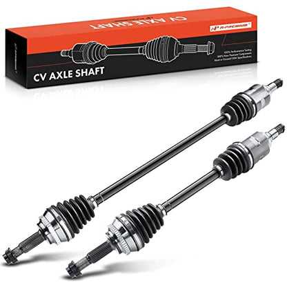 A-Premium Set of 2 Front CV Axle Shaft Assembly - style: Front Driver and Passenger Side