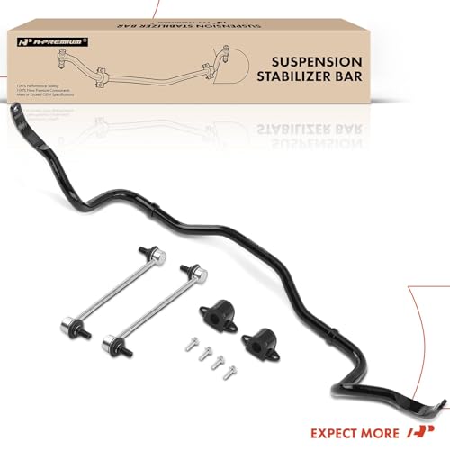A-Premium [24mm] Front Suspension Stabilizer Bar Assembly Sway Bar Kit