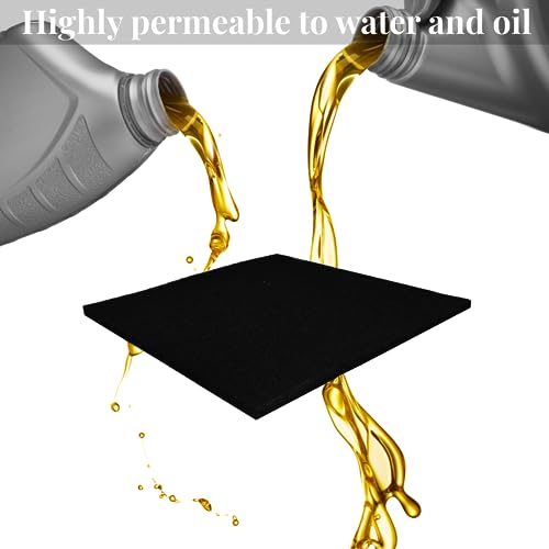 22'' Square No Splatter Pad, Oil Drain Splash Pad Fits Most Oil Drains Anti Splash Oil Change Mat for Car Changing Oil Transmission Drain Pan - size: 1 PCS 22 IN