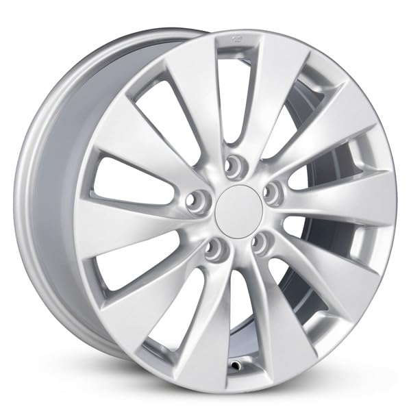New OEM Replacement Wheel 17x7.5 in for 1995-2003 Acura TL Painted Silver Aluminum Rim 5-114.3mm
