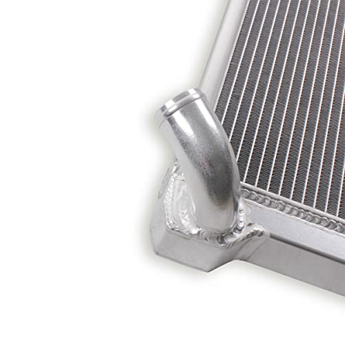 OHOB-COOL 3 Row Aluminum Radiator Replacement For 1973-1976 1974 1975 Chevy Corvette 5.7L 7.4L V8 - size: 73-76 chevy