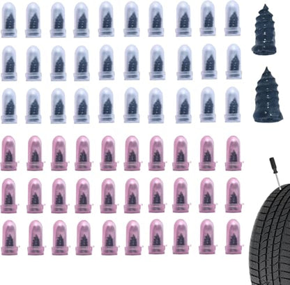 60 PCS Tire Patch Screws, Quick Fix Screw-in Tubeless Tire Plug Kit - size: 60 PCS