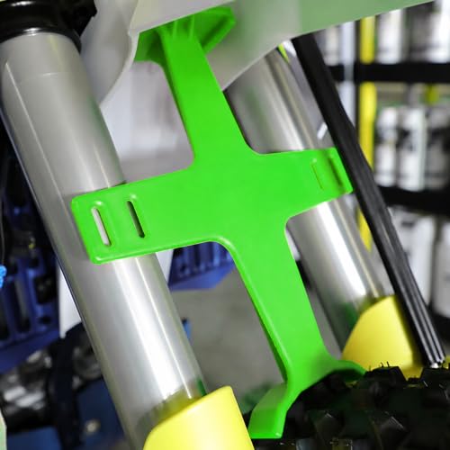 Dirt Bike Fork Saver Transportation Support Brace Suspension Guard - color: green