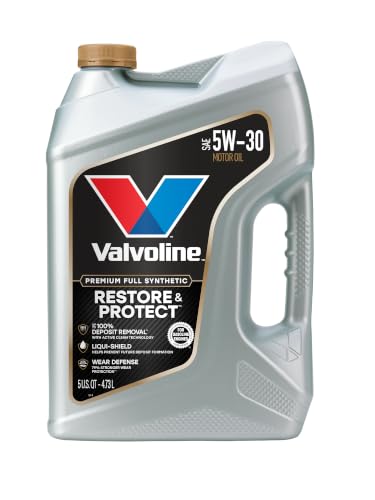 Valvoline Restore & Protect Full Synthetic 5W-30 Motor Oil 5 Quart - size: 5 QT, style: Restore & Protect