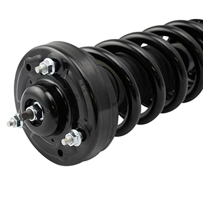 TRQ Front Suspension Kit Shock & Spring Strut Assembly Sway Bar Stabilizer Link Compatible with 2014-2017 Ford Expedition Lincoln Navigator - style: SCA30359