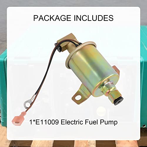E11009 Electric Fuel Pump replacement for Onan 5500 RV Cummins Generator - size: E11009 Fuel Pump