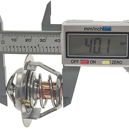 XYZIL 71℃ Thermostat LG2683 MD001370 K6516441 30A46-00100 Compatible with Mitsubishi S3L2 S4L2 Compatible with Mahindra 2015 2216 2415 2516 2615 2815 2816 3215 3316 Max 24 25 26XL 28 XL