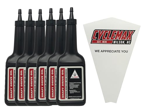 Cyclemax 6PK of Shaft Drive Oil for Honda 08208-0080