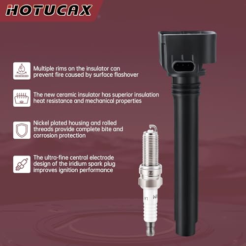 UF807 Ignition Coils & Spark Plugs Tune Up Kit, 6 Pack - size: UF807 & Spark Plugs