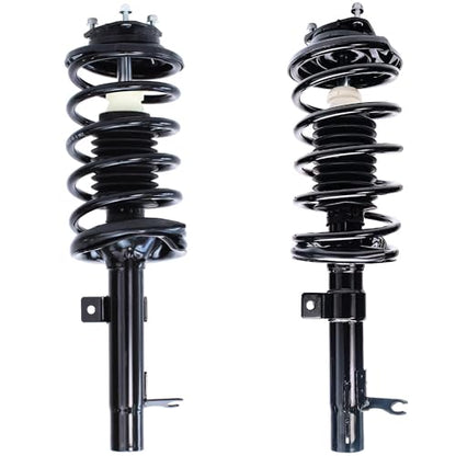 Detroit Axle - Front Struts Control Arms for 2000-2004 Ford Focus - size: 4CQ42852/Big Kit