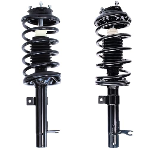 Detroit Axle - Front Struts Control Arms for 2000-2004 Ford Focus - size: 4CQ42852/Big Kit