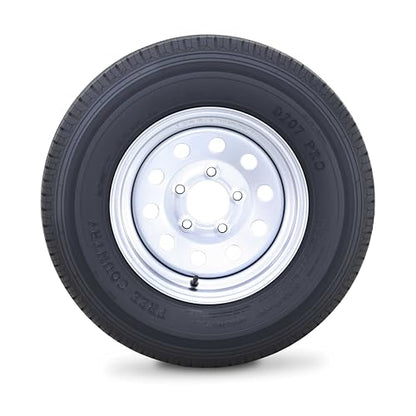 Free Country Trailer Tire Wheel ST185/80R13 8Ply D 98N 5X4.5 Silver Mod Rim - size: ST185/80R13 /8PR