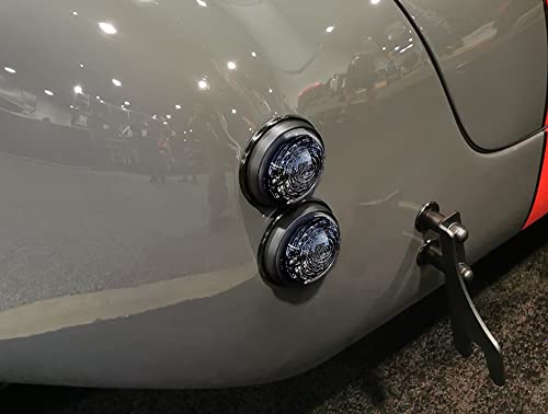 iJDMTOY Universal Flush Mount LED Marker Lights For Car/Truck/Motorcycle - style: Smoked Lens