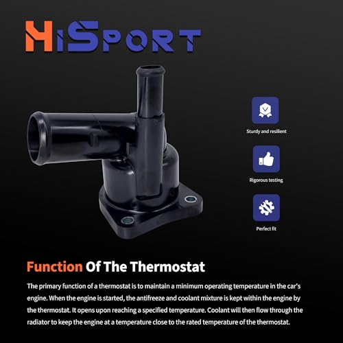 HiSport 902-5138 Engine Coolant Thermostat Housing Assembly