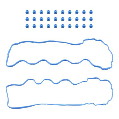 PHILTOP Valve Cover Gasket Set for F-150 2009-2010 4.6L, 2007-2010 5.4L - color: VS 50687 R