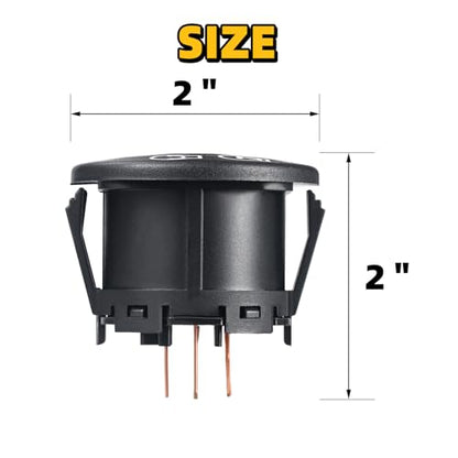 Ignition Starter Switch 3 Position 5 Terminals 925-04228 with Key for Craftsman, Troy-Bilt, MTD, Cub Cadet, Husqvarna, JD, AYP, Bad Boy Delta, Replace 725-04228 725-04659 925-04659 - size: 725-04228