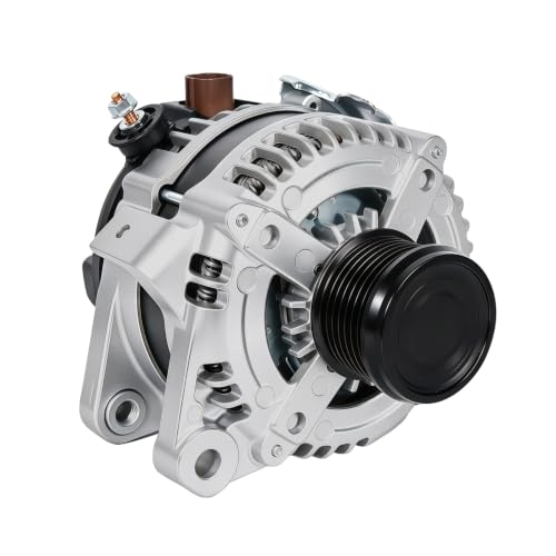 New 100Amp Alternator Compatible with Toyota Camry 2007-2009, Corolla 2009-2010, Matrix 2009-2013 2.4L, for Pontiac Vibe 2009-2010, Scion xB 2008-2013, Replace 27060-0H110, 104210-4880, 11195 AL3321X - size: 11195N