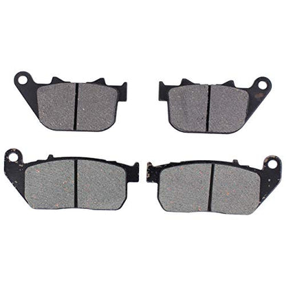 MOTOKU Front and Rear Brake Pads for Sportster 883 SuperLow Custom