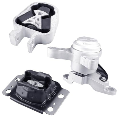 3PCS Engine Motor Mount Set Fit for 13-20 Fusion 1.5L 1.6L - size: 2013-2020 Ford Fusion 1.5L/1.6L Auto/Manual