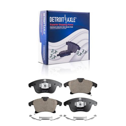 Detroit Axle - 8pc Brake Kit for Ford 2019 2020 Police Responder Hybrid - size: 8PR53505/KIT