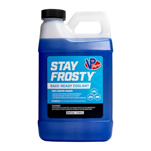 VP Racing Fuels 2301 Stay Frosty Race-Ready Coolant, 64 Ounces (4 Pack) - color: Race-Ready, size: 64 Ounces