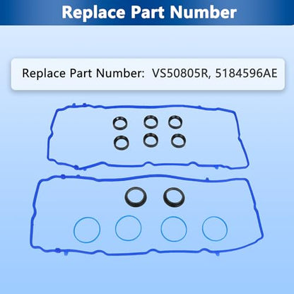 Engine Valve Cover Gasket Set for 2011-2020 Dodge Jeep Chrysler,VS50805R