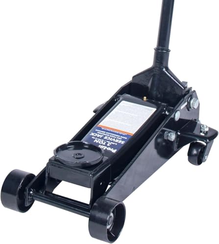 Pro Lift 3 Ton Floor Jack - Heavy-Duty Steel Construction for Automotive Lifting in Garage Shops