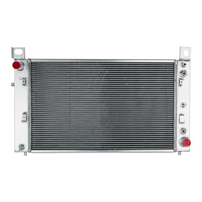 3 Row Aluminum Radiator For 1999-2013 GMC Sierra Suburban Tahoe Yukon Chevy Silverado 2000 2001 2002 2003 2004 2005 2006 2007 2008 2009 2010 2011 2012 Radiators
