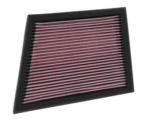 K&N High-Flow Original Lifetime Engine Air Filter: Increase Power: Premium, Washable: Compatible with 2014-2024 BMW: (See Product Description for Select Models) 33-3025