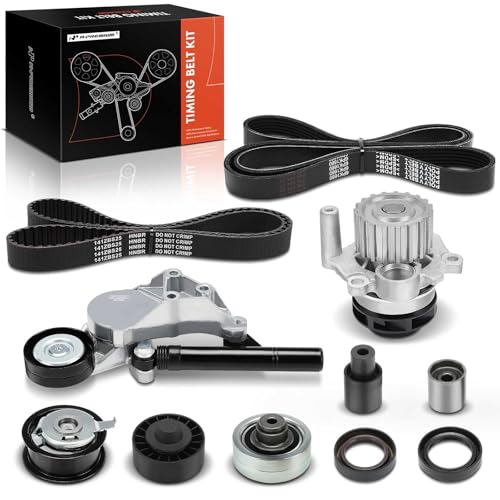 A-Premium Engine Timing Belt Kit with Water Pump Compatible with Volkswagen