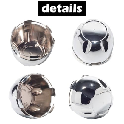 4Pcs 99.5mm(3.92inch) Wheel Center Caps for Helo Maxx 6 Wheel Rim Replacement 789K101 X1834147-9SF Hub Cap, (Chrome, Inner 96.5mm 3.8in) - color: Chrome, size: 99.5mm Outer, 96.5mm Inner, Chrome
