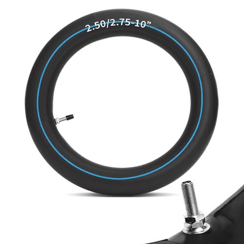2.50/2.75-10" Inner Tube with Straight Valve Stem for SDG107 Crf50 Xr50 PW50 MVX70 DRZ70 JR50 SX500 Tao Tao db10 Coolster 50cc 70cc 110cc 125cc Heavy Duty Mini Dirt Bike 1/2PCS - size: 2.50/2.75-10"
