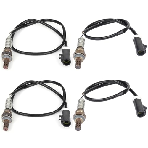 4PCS Oxygen Sensor O2 Sensor 2 Upstream & 2 Downstream 234-4045 SG1813 22060 250-24001 2004-2010 for Ford Explorer 4.0L 4.6L,1999-2006 for Ford F-150 4.2L 4.6L 5.4L,2001-2002 for Lincoln