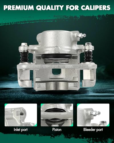 SCITOO 1PC 19B1487 Front Driver Side Disc Brake Caliper With Bracket - size: Front Driver[19B1487]