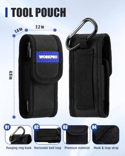 WORKPRO 2-Piece Mini Pliers Set, 4-Inch Water Pump Pliers & Pliers Wrench