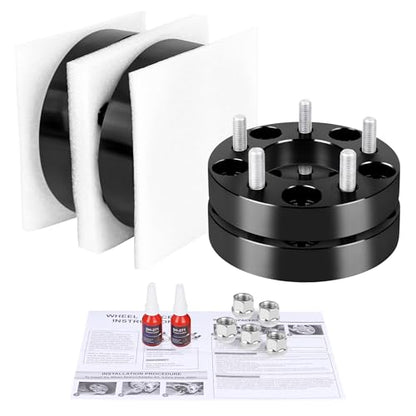 YIZBAP 1.25in 5x4.5 to 5x100 Wheel Adapters for Impreza Wheels on RAV4 - size: 5x4.5 to 5x100