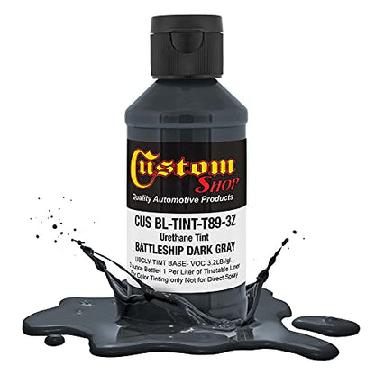 Custom Coat 3 Ounce, Battleship Dark Gray, Bedliner Tint Concentrate - color: Battleship Dark Gray, size: 3-Ounce (Pack of 1)