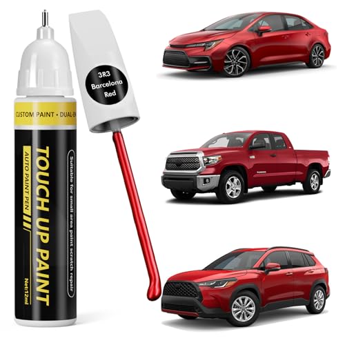 ((3R3 Barcelona Red Touch Up Paint for Toyota - color: Barcelona (3R3)