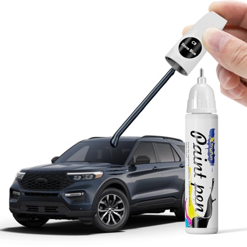 C8 Stone Blue Touch Up Paint Compatible with Ford - color: Stone Blue (C8)
