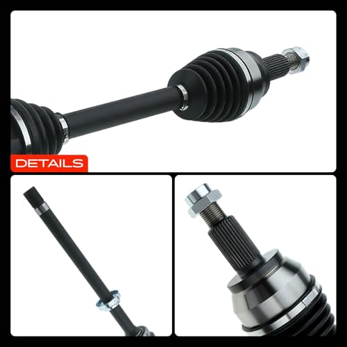 A-Premium Front Right Passenger Side CV Axle Shaft Assembly