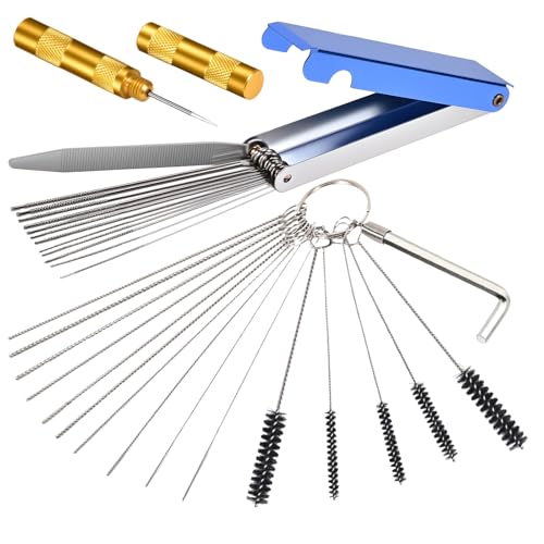 Carburetor Cleaning Kit, Torch Tip Stainless Steel Cleaner Set