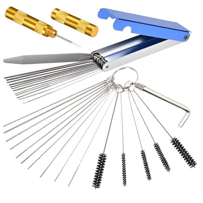 Carburetor Cleaning Kit, Torch Tip Stainless Steel Cleaner Set