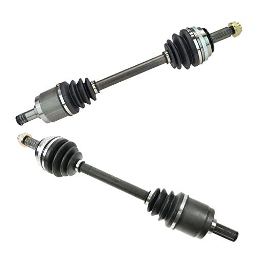 TRQ Front Left and Right CV Axle Assembly Set 2 Piece - style: CSA62123